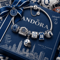 IDC Silver Charm Bracelet Set PTT