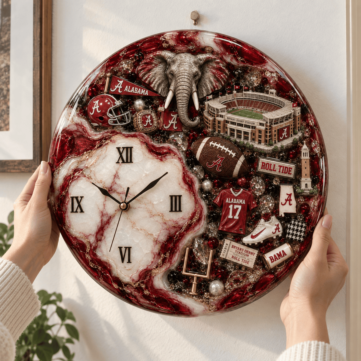 Premium ACT Statement 3D Decorative Wall Clock HTTT